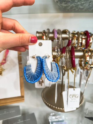 Blue Living for Summer Days Earrings - Everyday EDEN Boutique & Gifts