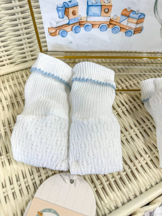 Blue Paty Pal Booties - Everyday EDEN Boutique & Gifts