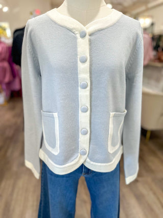 Blue Soft & Sweet Cardigan - Everyday EDEN Boutique & Gifts