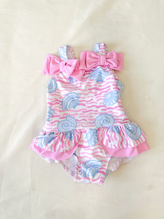 Bowtiful Shell One Piece Swimsuit - Everyday EDEN Boutique & Gifts