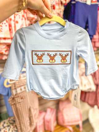 Boys Run Run Rudolph Bubble - Everyday EDEN Boutique & Gifts