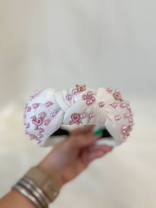 Breast Cancer Awareness Headband - Everyday EDEN Boutique & Gifts