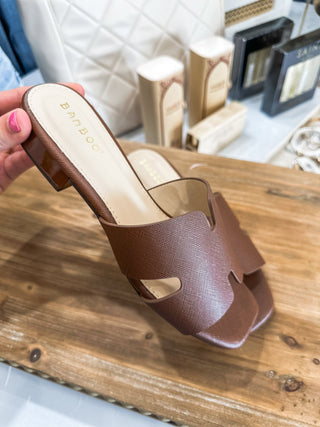 Brown Airy - 50 Slip On Sandal - Everyday EDEN Boutique & Gifts