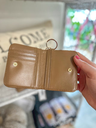 Brown Claire ID Wallet - Everyday EDEN Boutique & Gifts