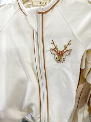 Buckhead Zipper Footie - Everyday EDEN Boutique & Gifts