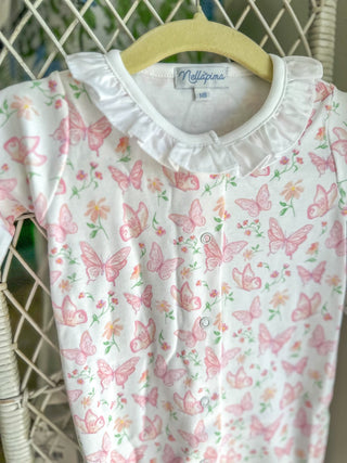 Butterflies Print Converter Gown - Everyday EDEN Boutique & Gifts