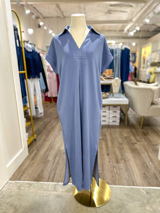 Chambray Easy Does It Maxi Dress - Everyday EDEN Boutique & Gifts