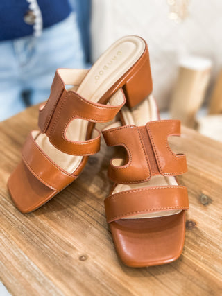 Chestnut Caption 04 Slip On Heel - Everyday EDEN Boutique & Gifts