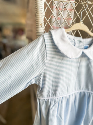 Claire Dress - Light Blue Stripe - Everyday EDEN Boutique & Gifts