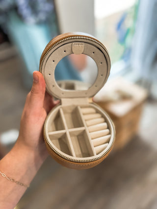 Coco Weekend Getaway Leather Jewelry Case - Everyday EDEN Boutique & Gifts