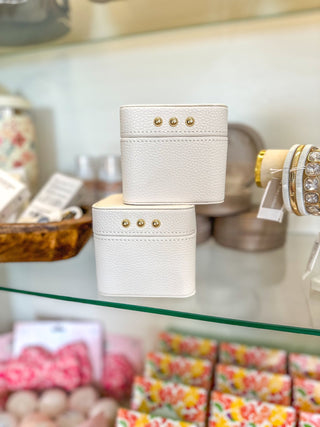 Cream Journey Box Travel Organizer - Everyday EDEN Boutique & Gifts