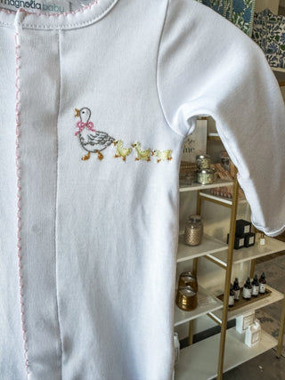 Cuddle & Quack Footie - Magnolia Baby - Everyday EDEN Boutique & Gifts
