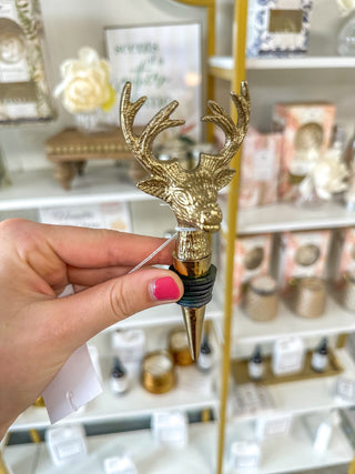Deer Wine Stopper - Everyday EDEN Boutique & Gifts