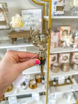 Deer Wine Stopper - Everyday EDEN Boutique & Gifts