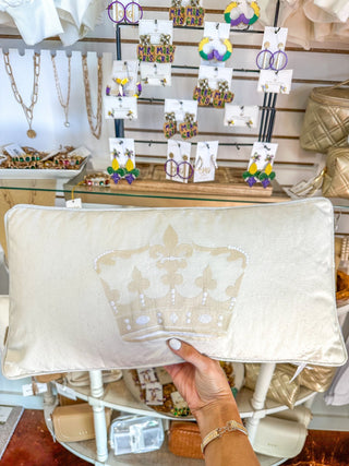 Duchess Crown Oat Pillow - Everyday EDEN Boutique & Gifts