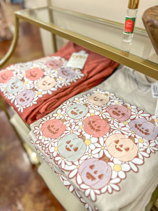 Dust Pumpkins Are Blooming Women's Graphic Tee - Everyday EDEN Boutique & Gifts