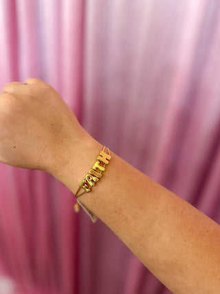 Faith Gold Double Chain Bracelet - Everyday EDEN Boutique & Gifts