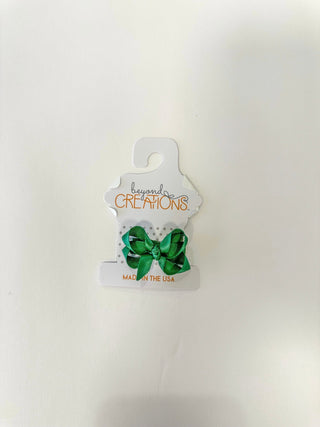 Forest Green Satin Bow - Everyday EDEN Boutique & Gifts