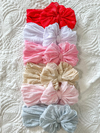 Frilly Frou Sky Blue Bow Headband - Everyday EDEN Boutique & Gifts