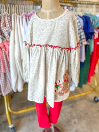 Girls Gingerbread Kisses Set - Everyday EDEN Boutique & Gifts