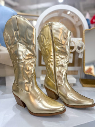 Gold Creek Western Boots - Everyday EDEN Boutique & Gifts