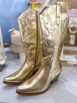 Gold Creek Western Boots - Everyday EDEN Boutique & Gifts