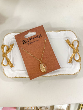 Gold Miraculous Medal Necklace - Everyday EDEN Boutique & Gifts
