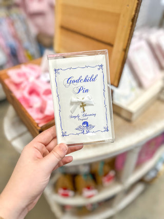 Gold Pin with Gold Cross - Everyday EDEN Boutique & Gifts