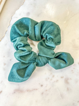 Green Pearl Velvet Scrunchie Set - Everyday EDEN Boutique & Gifts