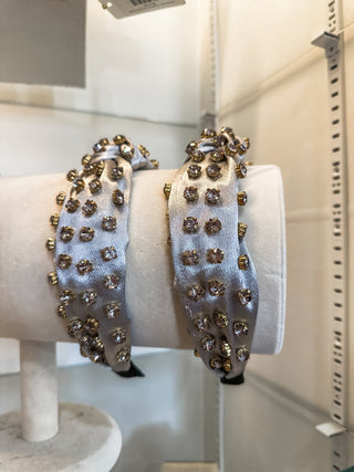 Grey Beaded Headband - Everyday EDEN Boutique & Gifts