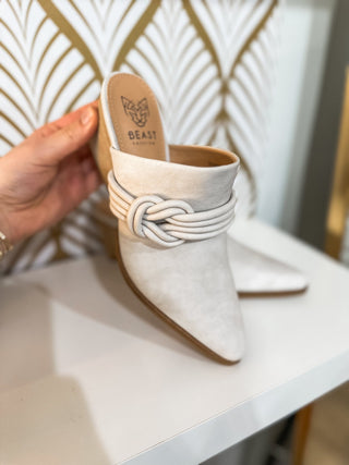 Hazel Sand Knotted Mule - Everyday EDEN Boutique & Gifts