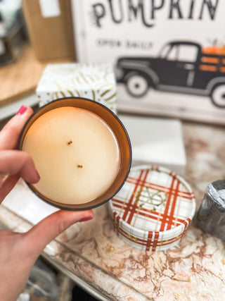 Heirloom Pumpkin 8 Oz. Designer Box Candle - Everyday EDEN Boutique & Gifts