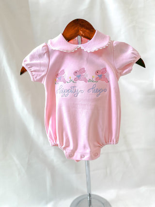 Hippity Hop Embroidered Bubble - Everyday EDEN Boutique & Gifts