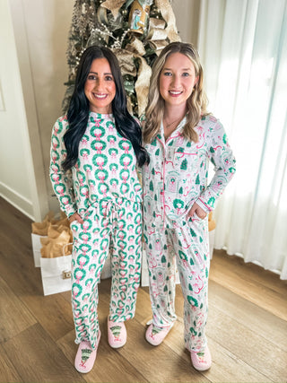 Home For Christmas Charlotte PJ Pant Set - Everyday EDEN Boutique & Gifts