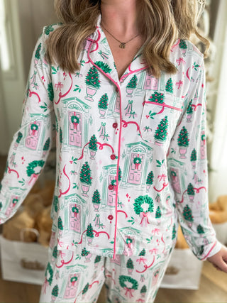 Home For Christmas Charlotte PJ Pant Set - Everyday EDEN Boutique & Gifts
