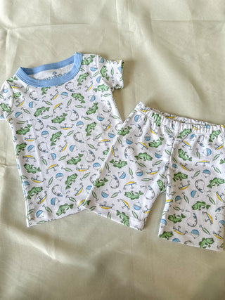 Hook, Line & Sinker Short Pajamas - Magnolia Baby - Everyday EDEN Boutique & Gifts