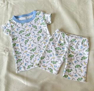 Hook, Line & Sinker Short Pajamas - Magnolia Baby - Everyday EDEN Boutique & Gifts