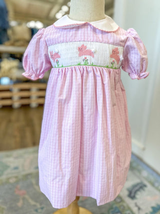 Hoppy Days Smocked Dress - Everyday EDEN Boutique & Gifts