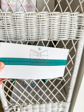 Hunter Green Classic Scalloped Headband Bow - Everyday EDEN Boutique & Gifts