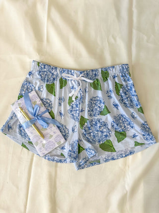 Hydrangea PJ Shorts - Everyday EDEN Boutique & Gifts