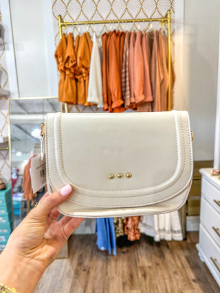 Cream Serenity Saddle Bag