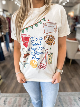 It's A Good Day for a Gameday Tee - Everyday EDEN Boutique & Gifts