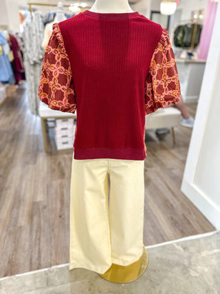 Ivory Sweet Simplicity Wide Leg Pants - Everyday EDEN Boutique & Gifts