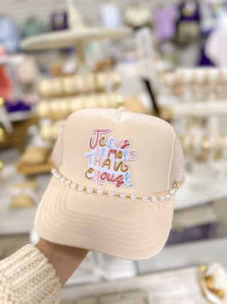 Jesus Is More Than Enough Trucker Hat - Everyday EDEN Boutique & Gifts
