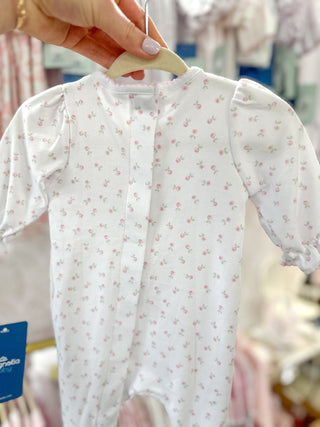 Juliette's Classics Pink Smocked Footie - Everyday EDEN Boutique & Gifts