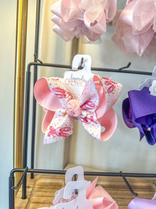 Layered Ballerina Shoe and Crown Bow - Everyday EDEN Boutique & Gifts