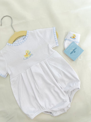 Light Blue Darling Ducklings Socks - Everyday EDEN Boutique & Gifts