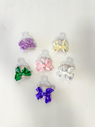 Light Orchid Small Satin Bow - Everyday EDEN Boutique & Gifts