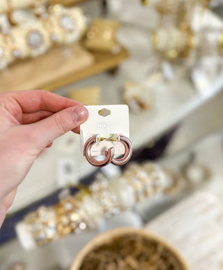 Light Pink Showstopper Hoop Earrings - Everyday EDEN Boutique & Gifts