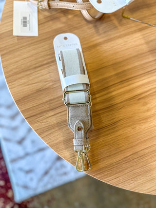 Light Taupe Stripe Bag Strap - Katie Loxton - Everyday EDEN Boutique & Gifts